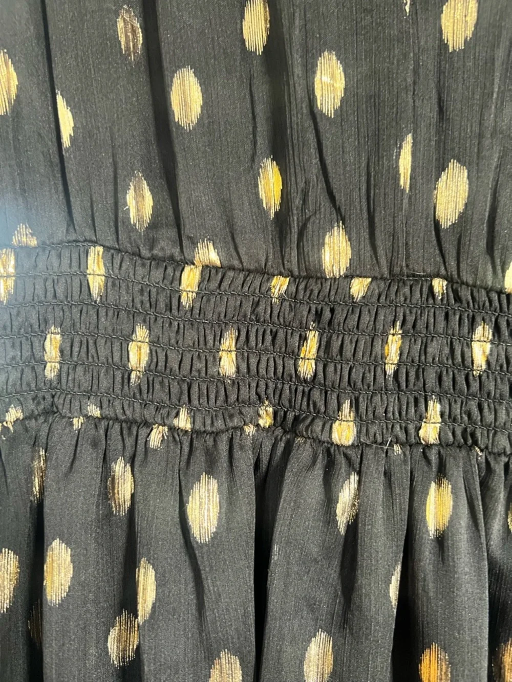 Lulus Black and Gold Dress - Picture 8 of 10
